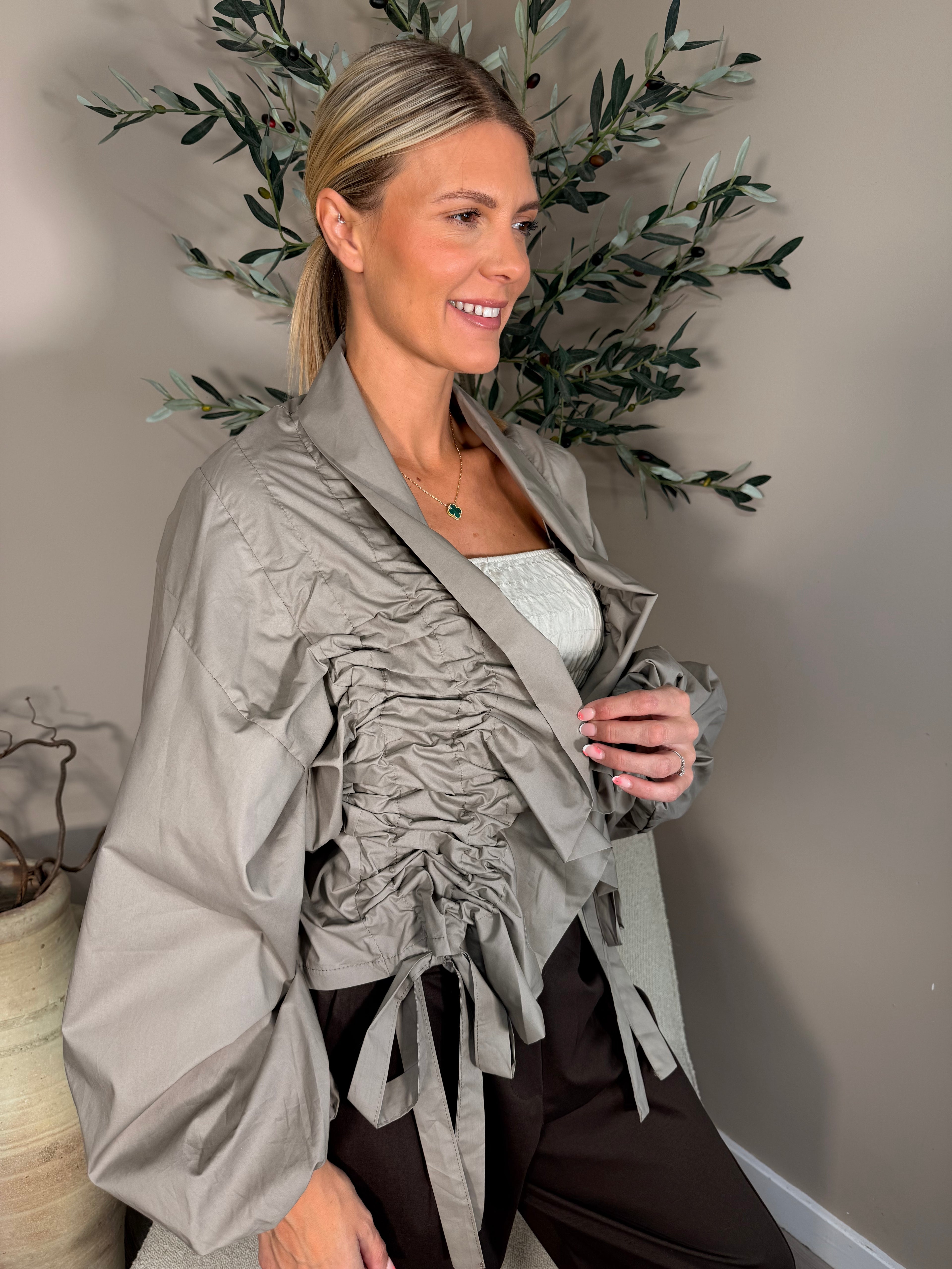Madrid Ruched Jacket