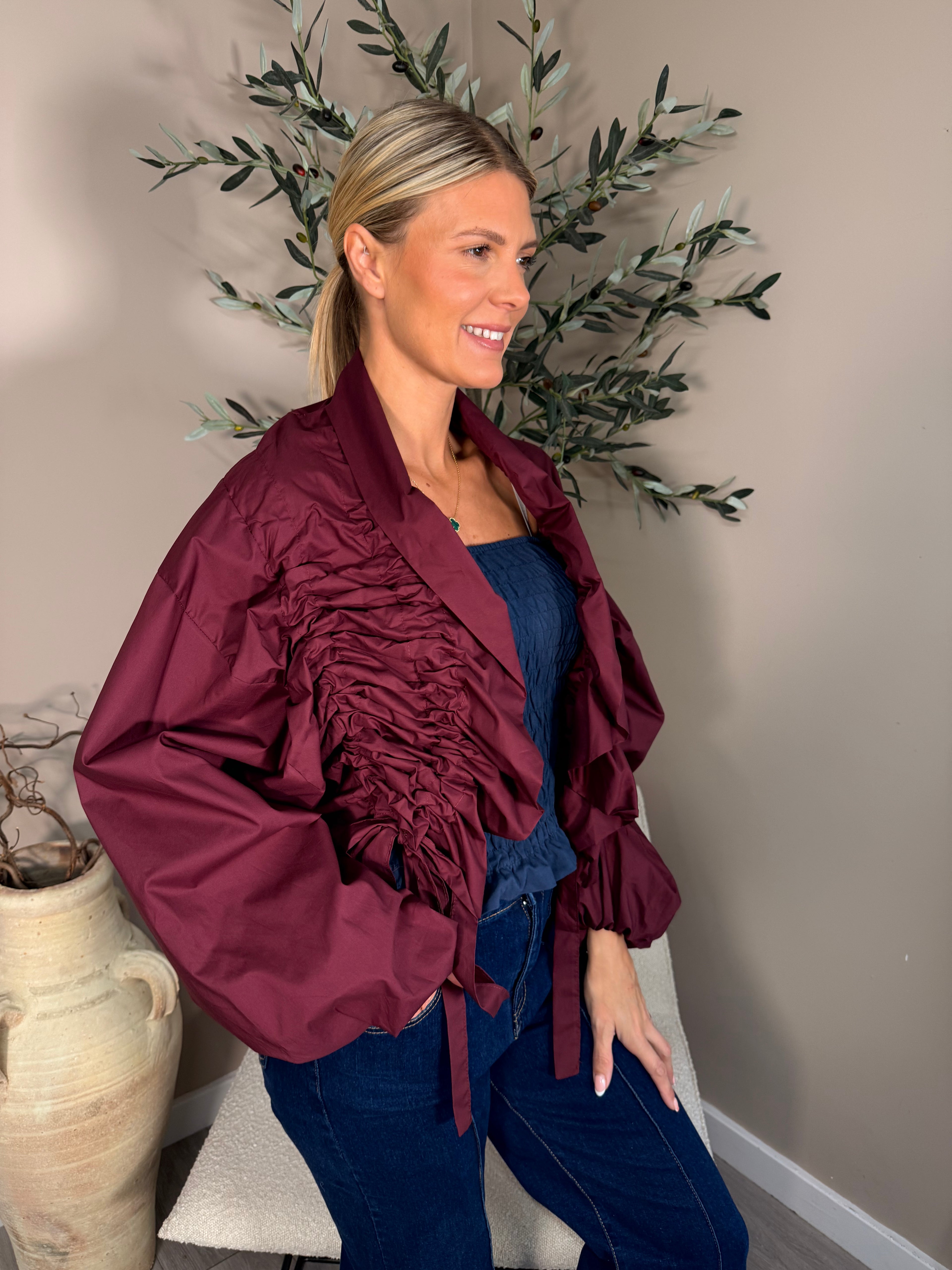 Madrid Ruched Jacket