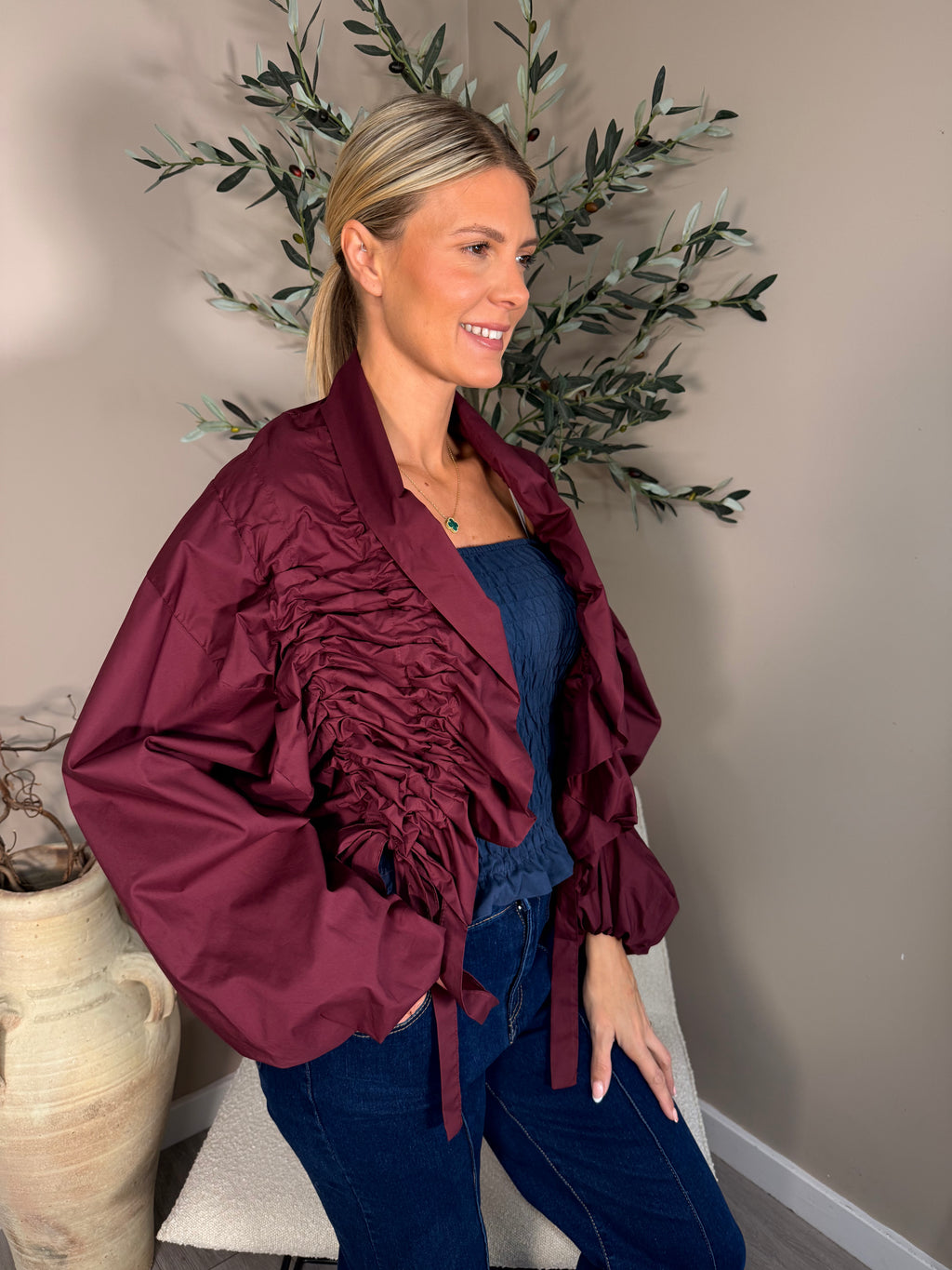 Madrid Ruched Jacket