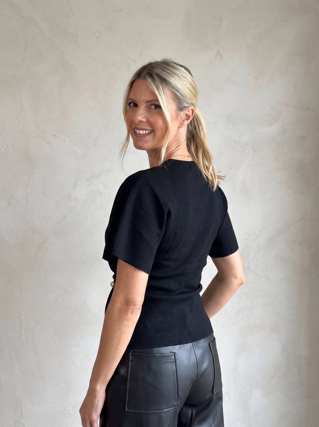 Mayfair Pearl Pin Top