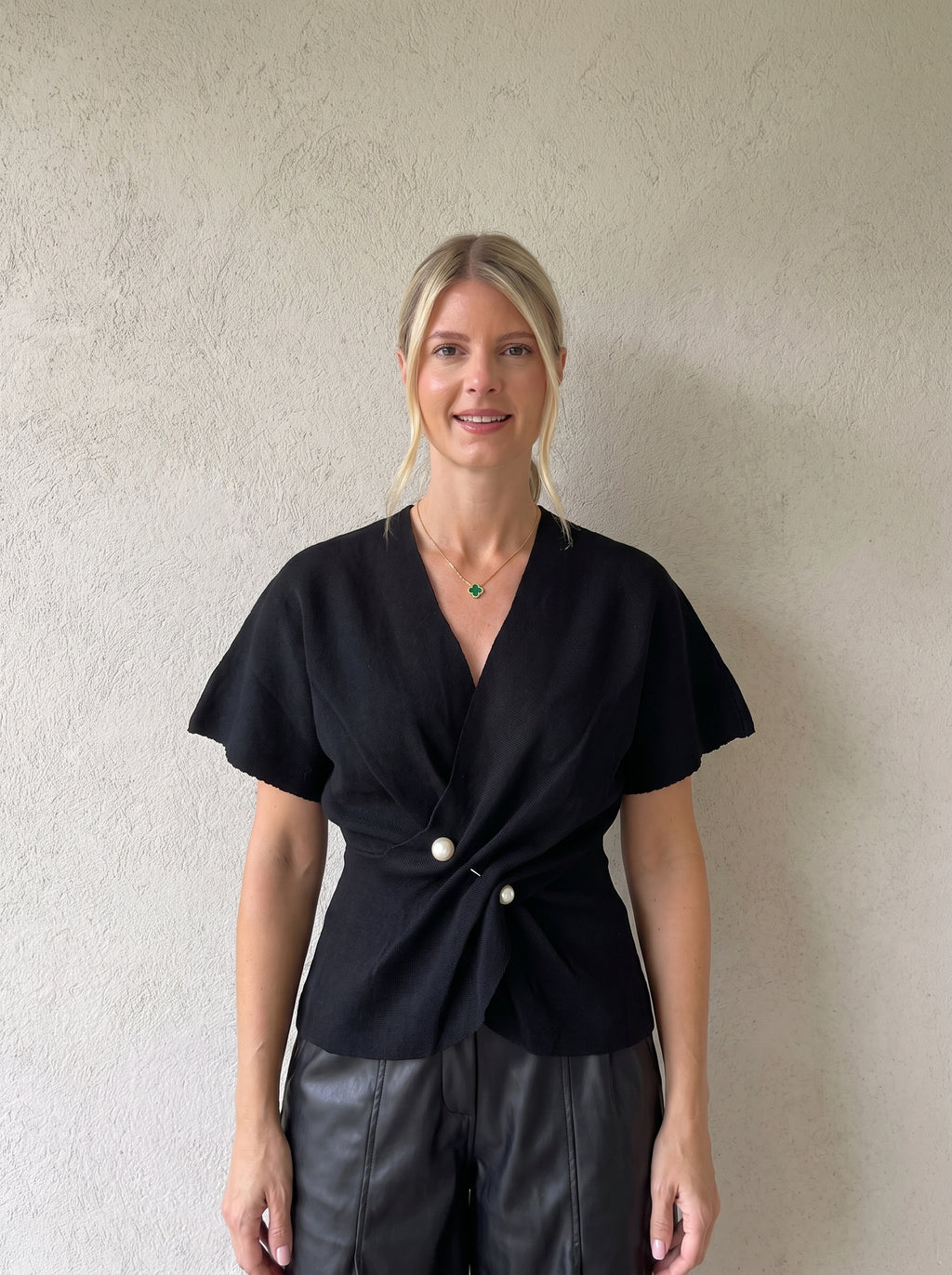 Mayfair Pearl Pin Top