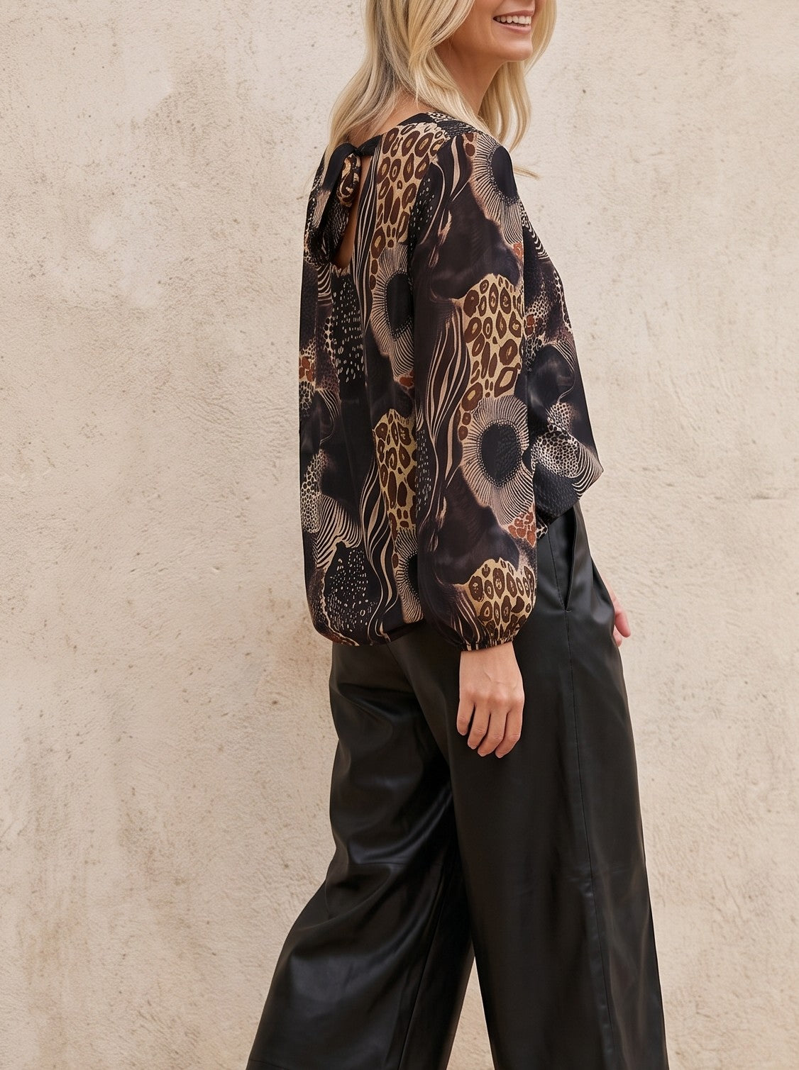 Namibia Bubble Hem Top