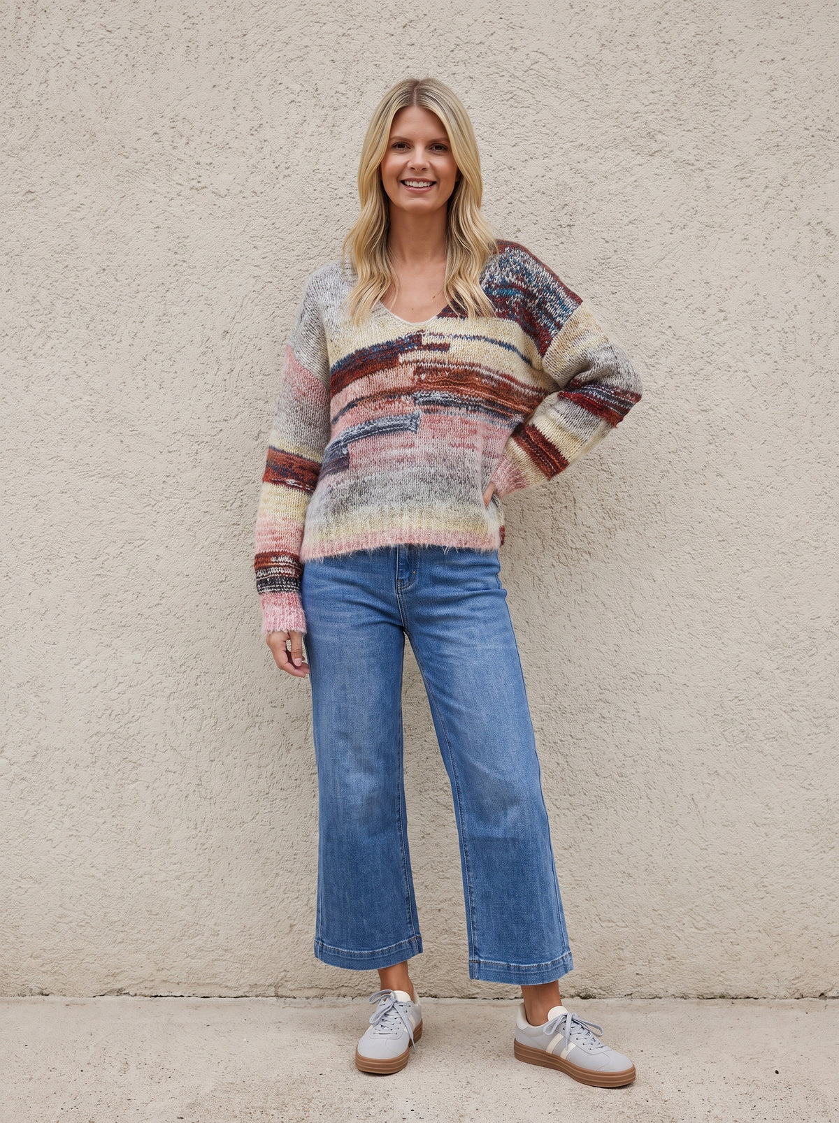 Oslo V Neck Jumper