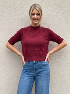 Oxford Knit Tee