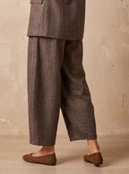 Portland Stripe Barrel Pants