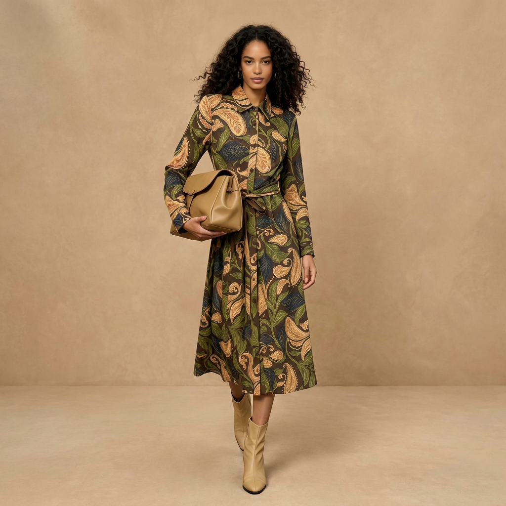 Knightsbridge Maxi Shirt Dress