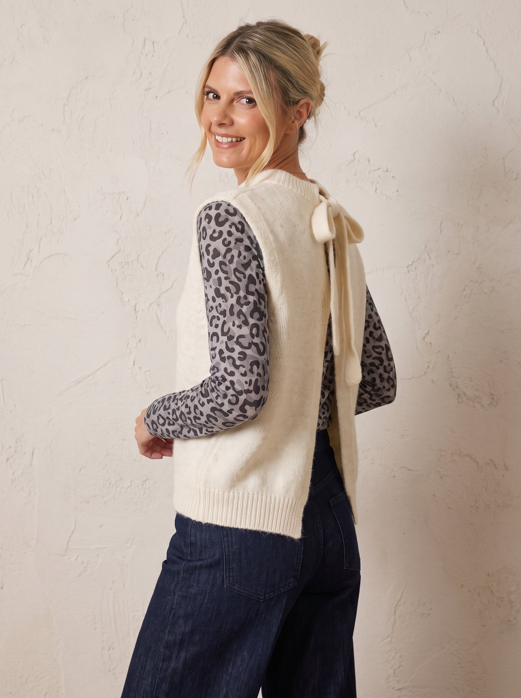 Soho Slit Back Top
