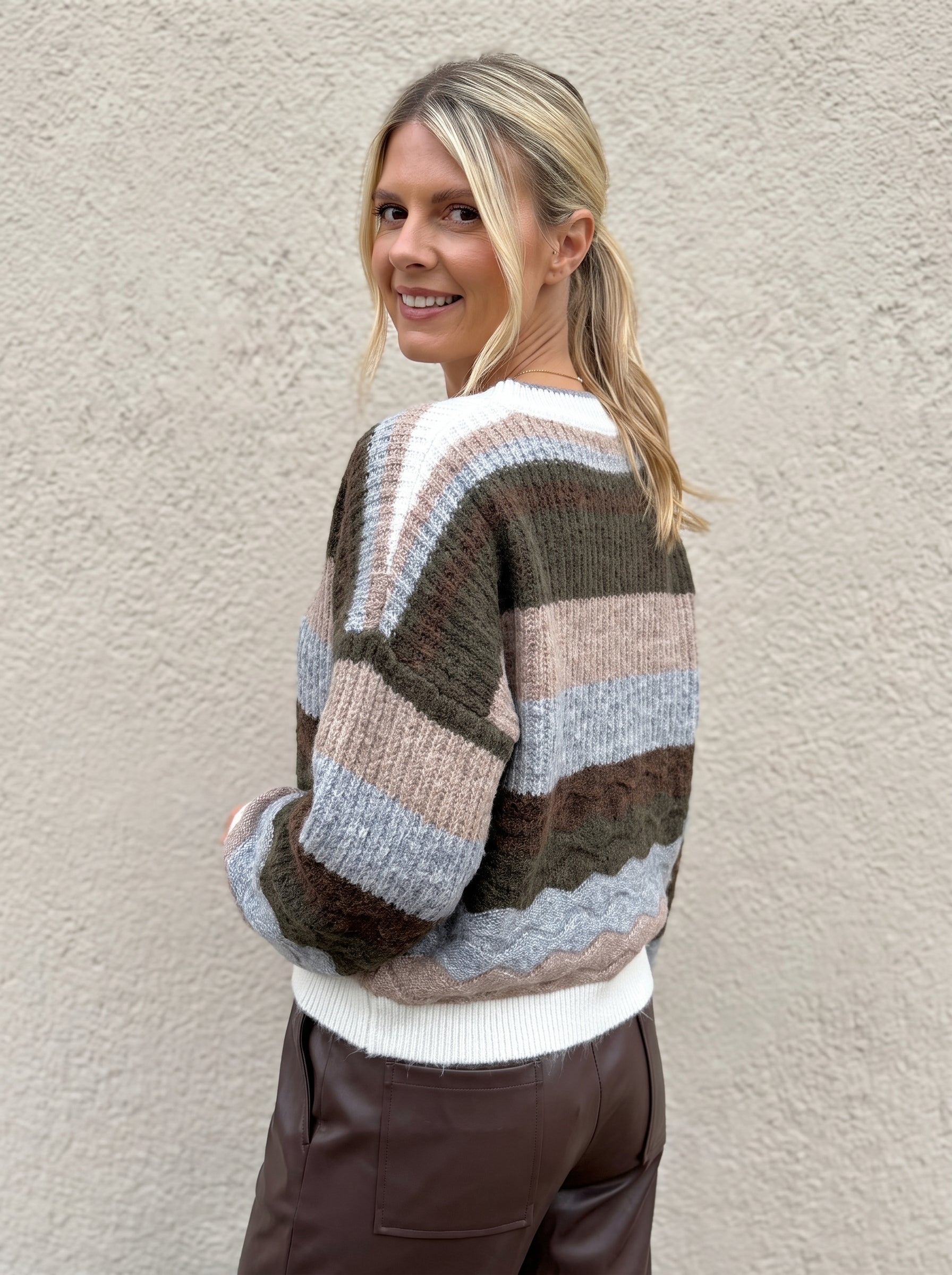 Soho Stripe Cardigan