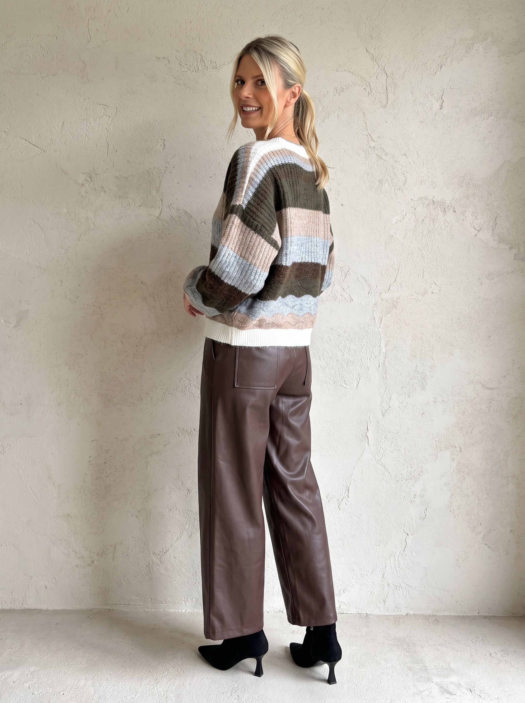 Soho Stripe Cardigan
