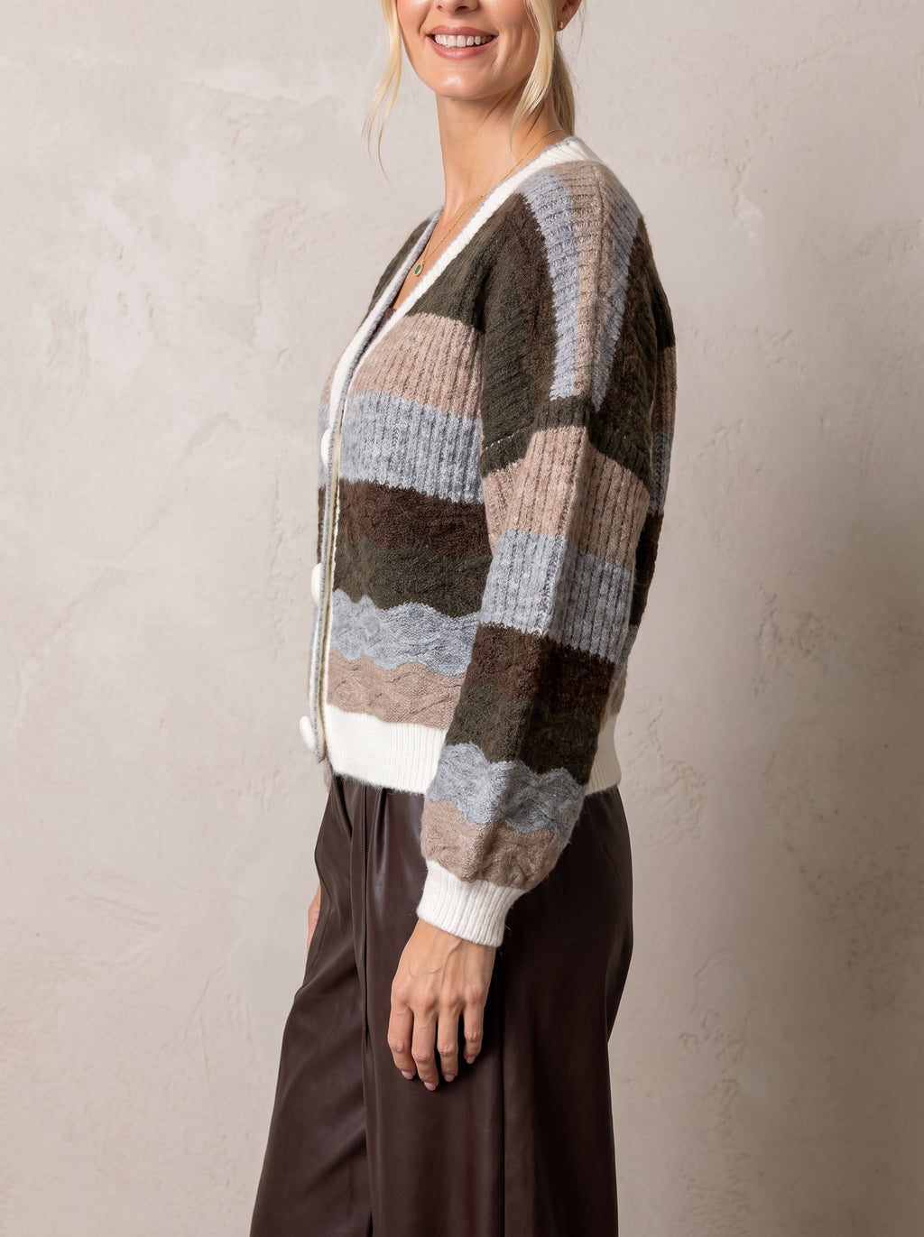 Soho Stripe Cardigan