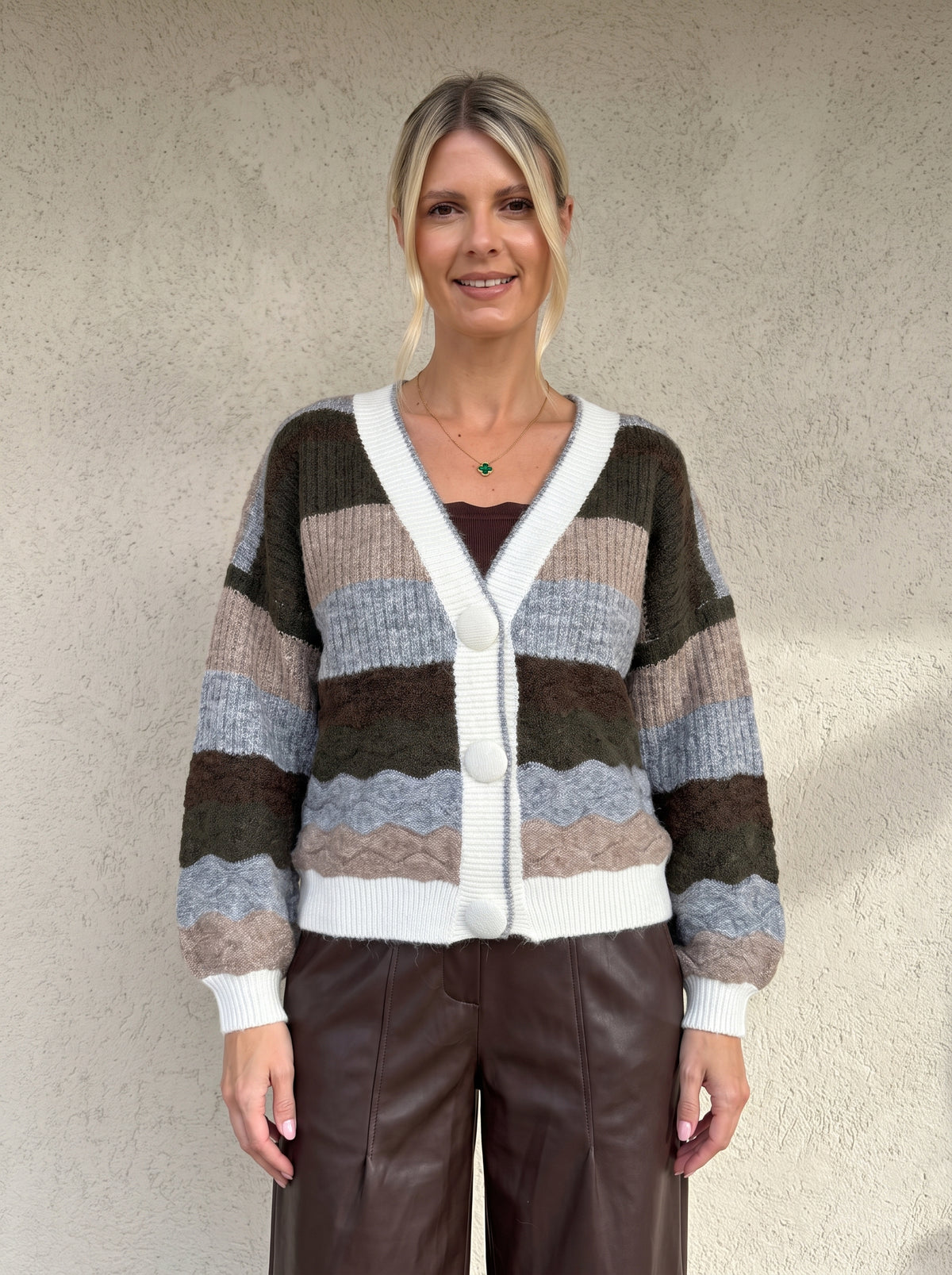 Soho Stripe Cardigan