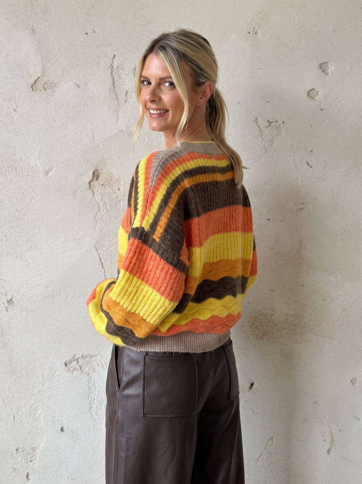 Soho Stripe Cardigan