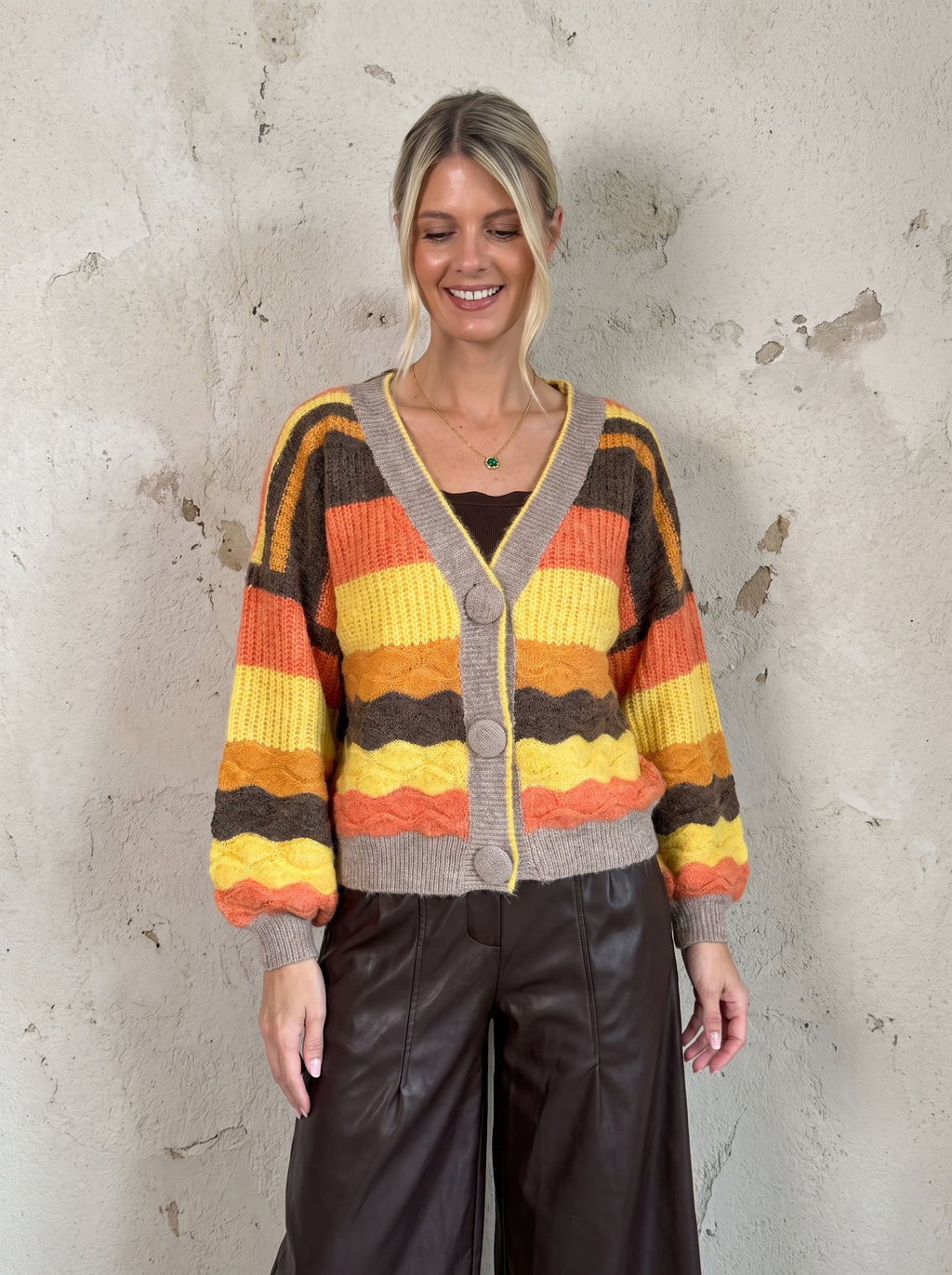 Soho Stripe Cardigan