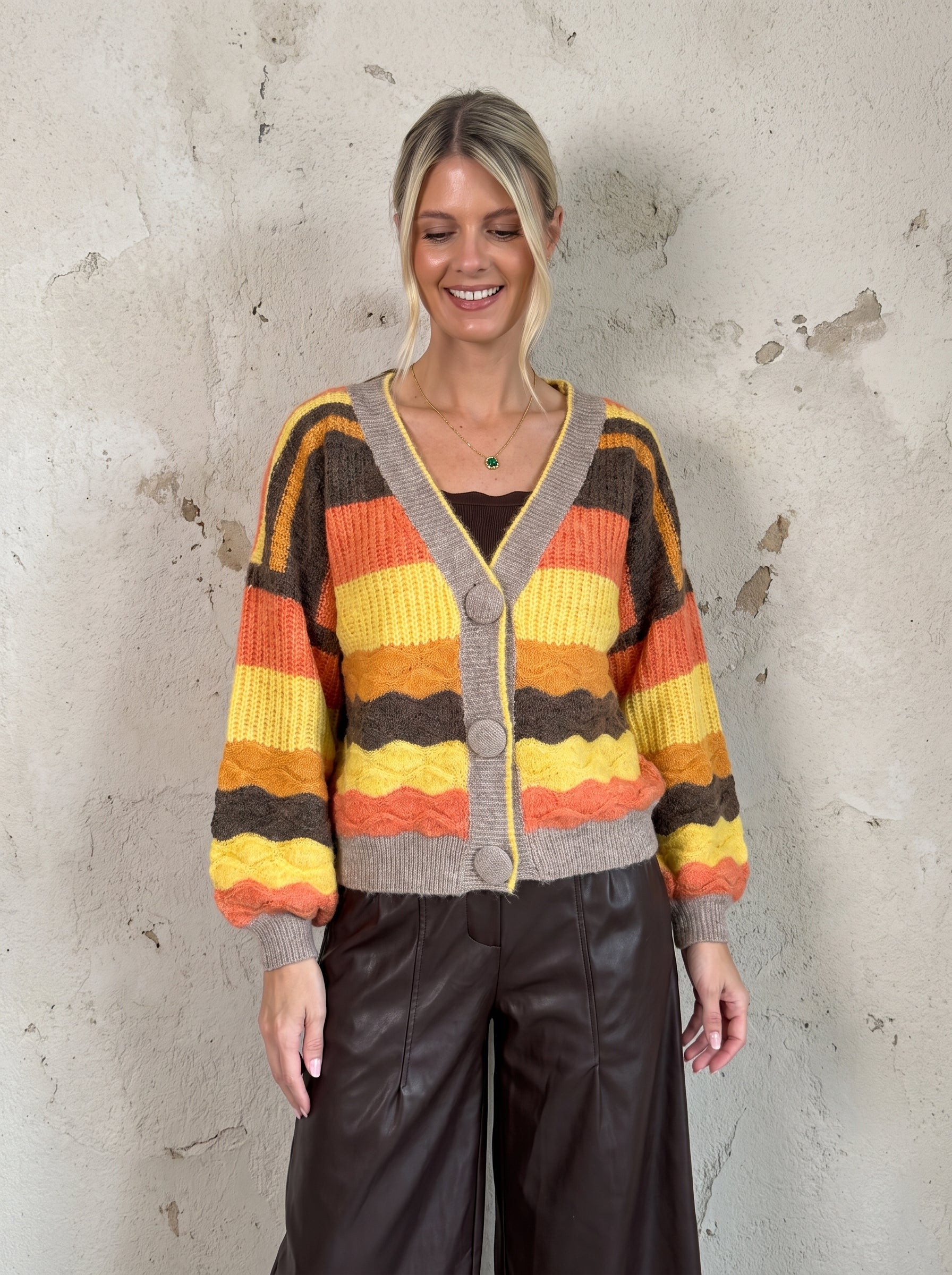 Soho Stripe Cardigan