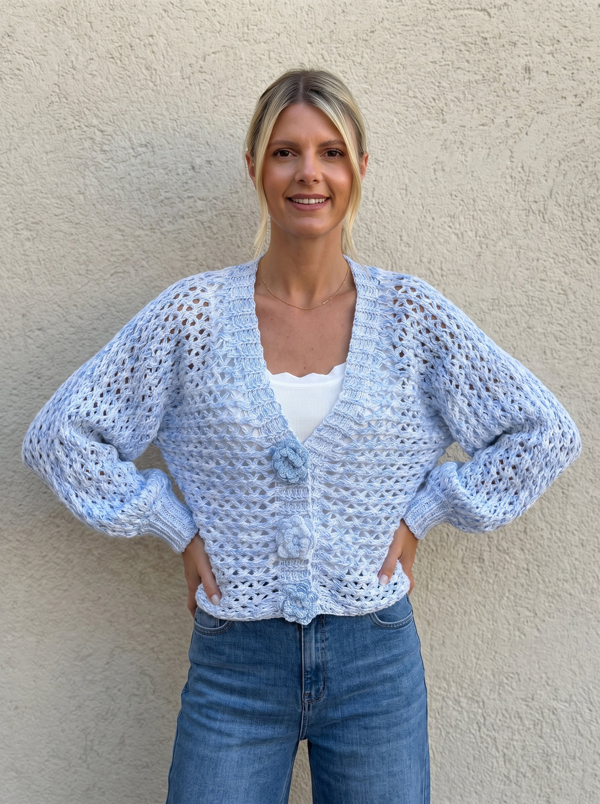 St Moritz Crochet Cardi