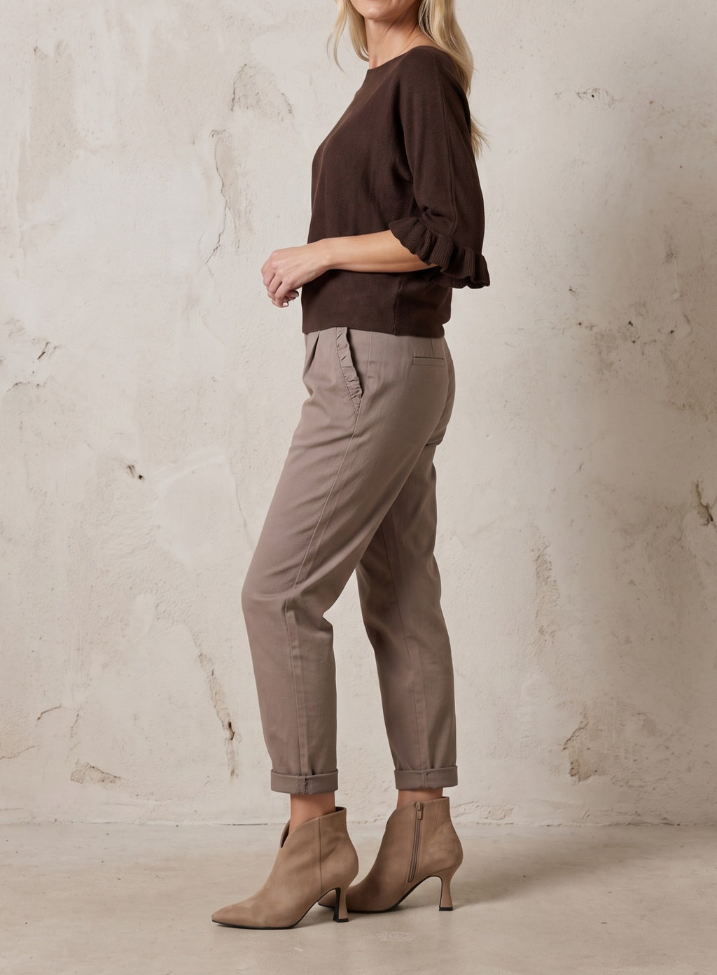 Sorrento Frill Pocket Trousers