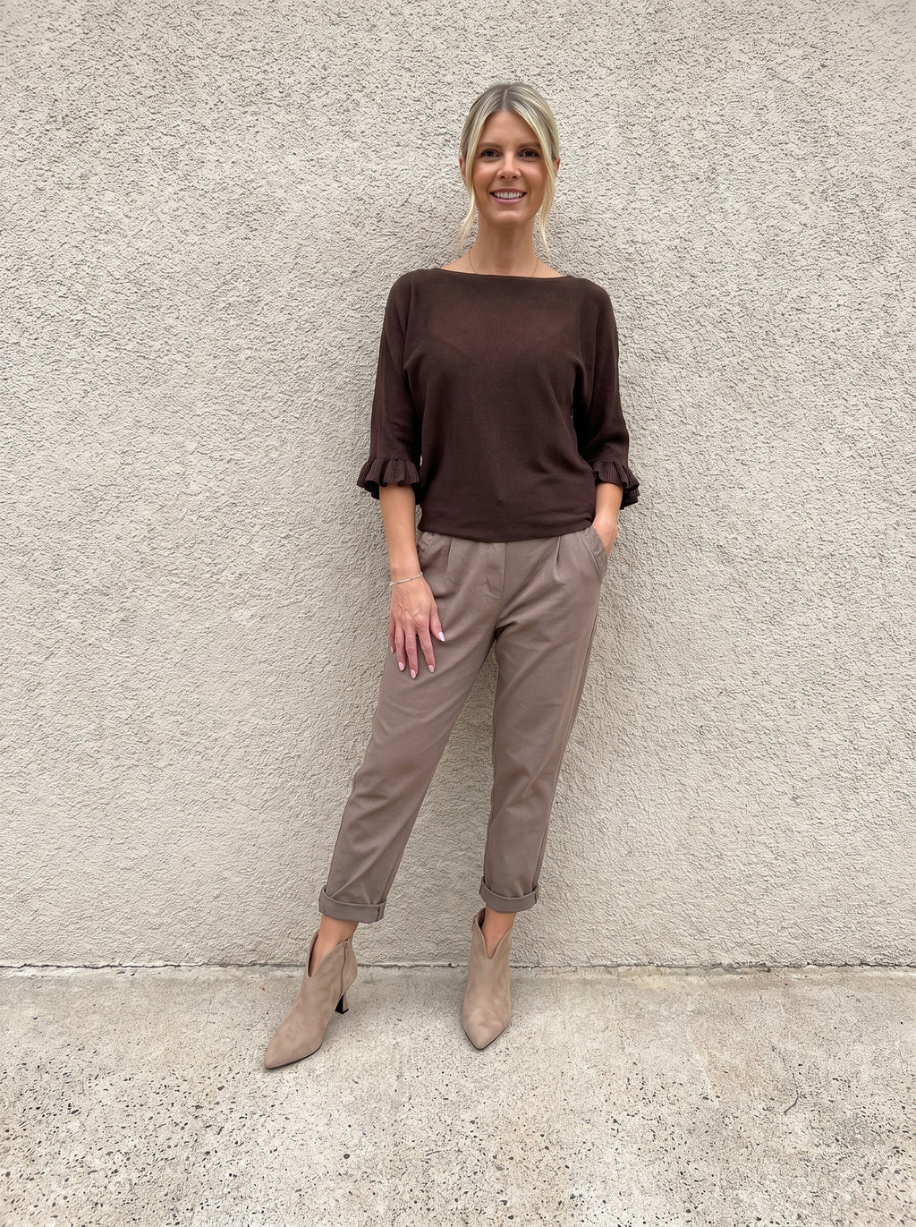 Sorrento Frill Pocket Trousers