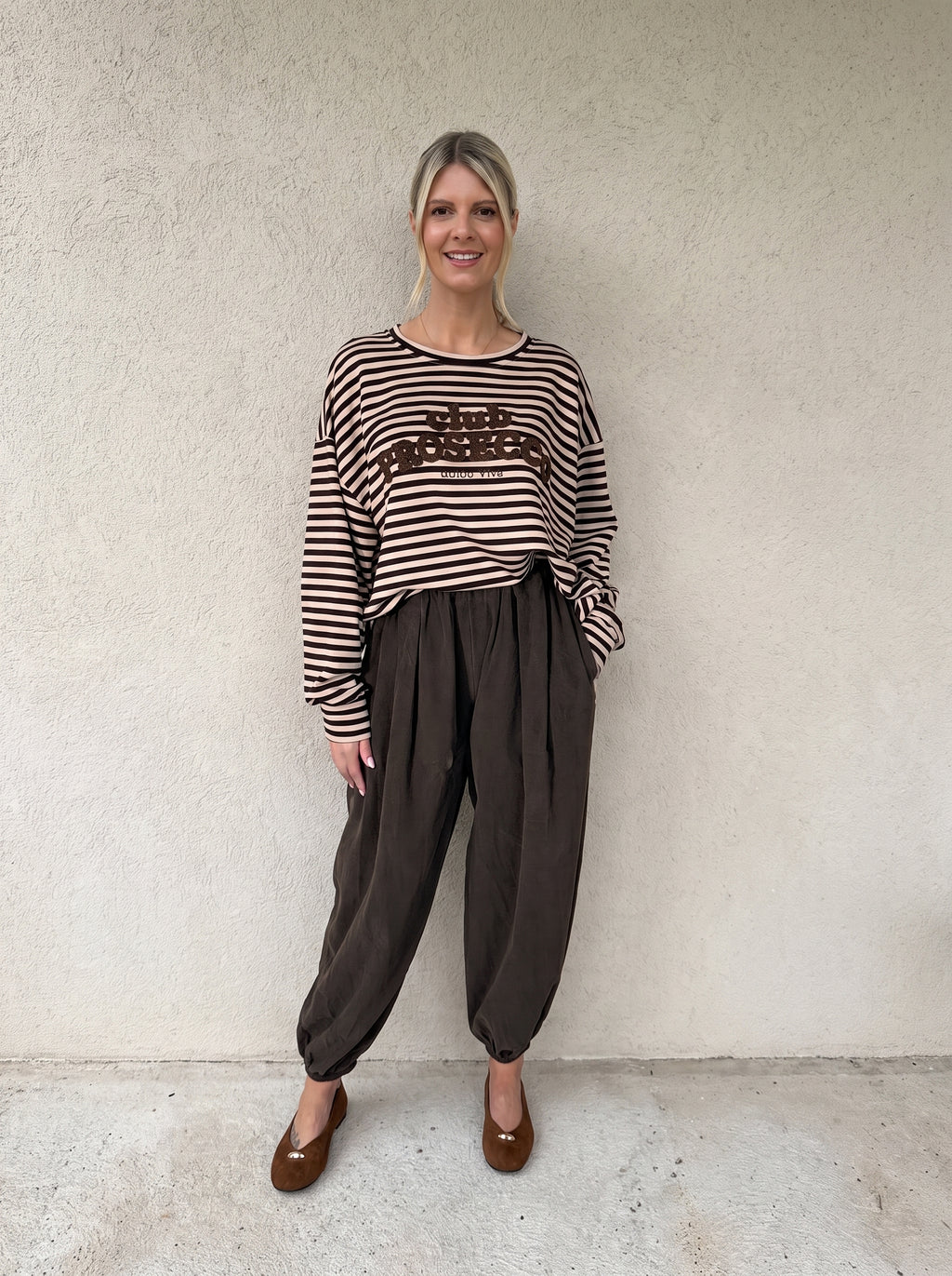 Stripe Prosecco Top