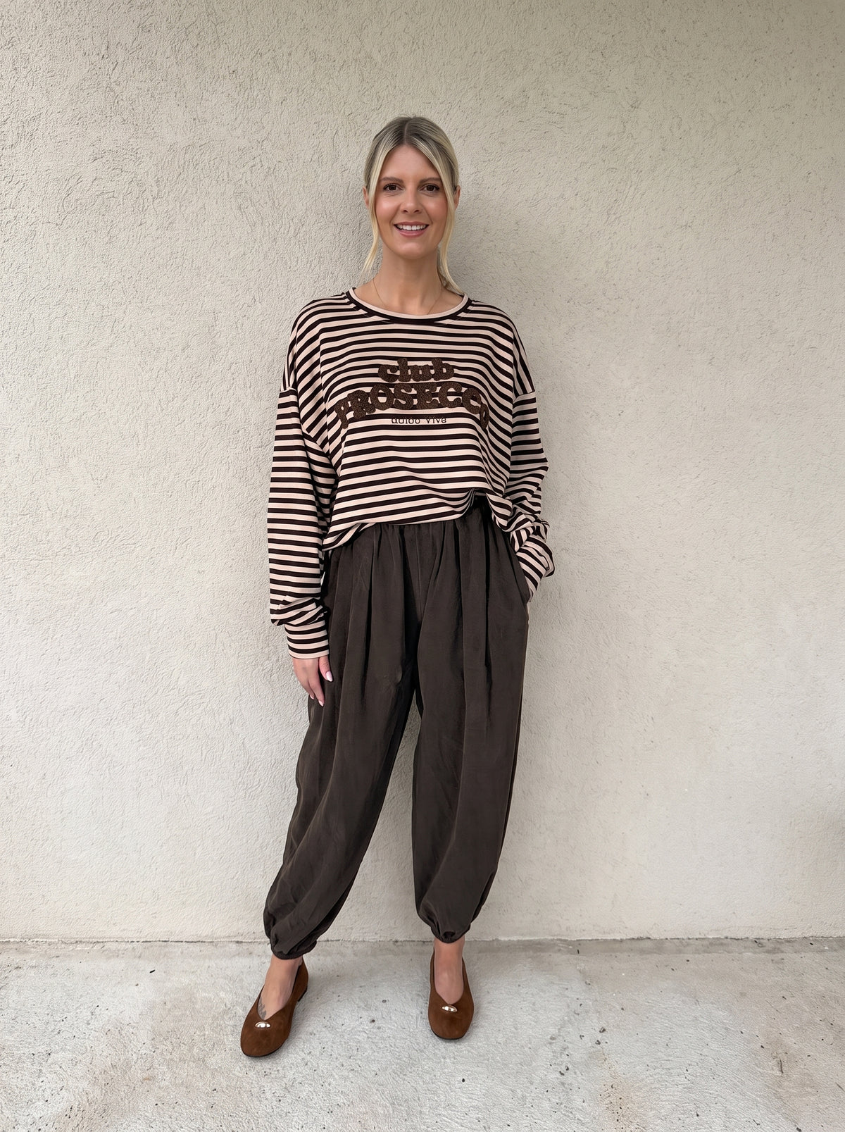 Stripe Prosecco Top