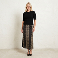Vienna Silk Slip Skirt