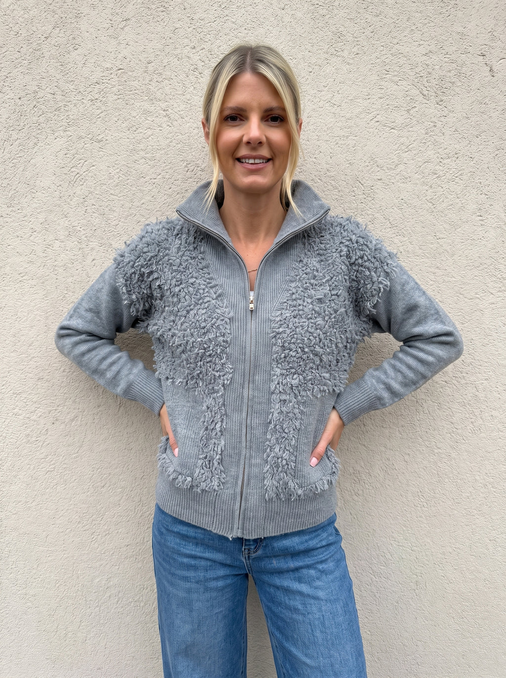 Prague Boucle Zip Jacket