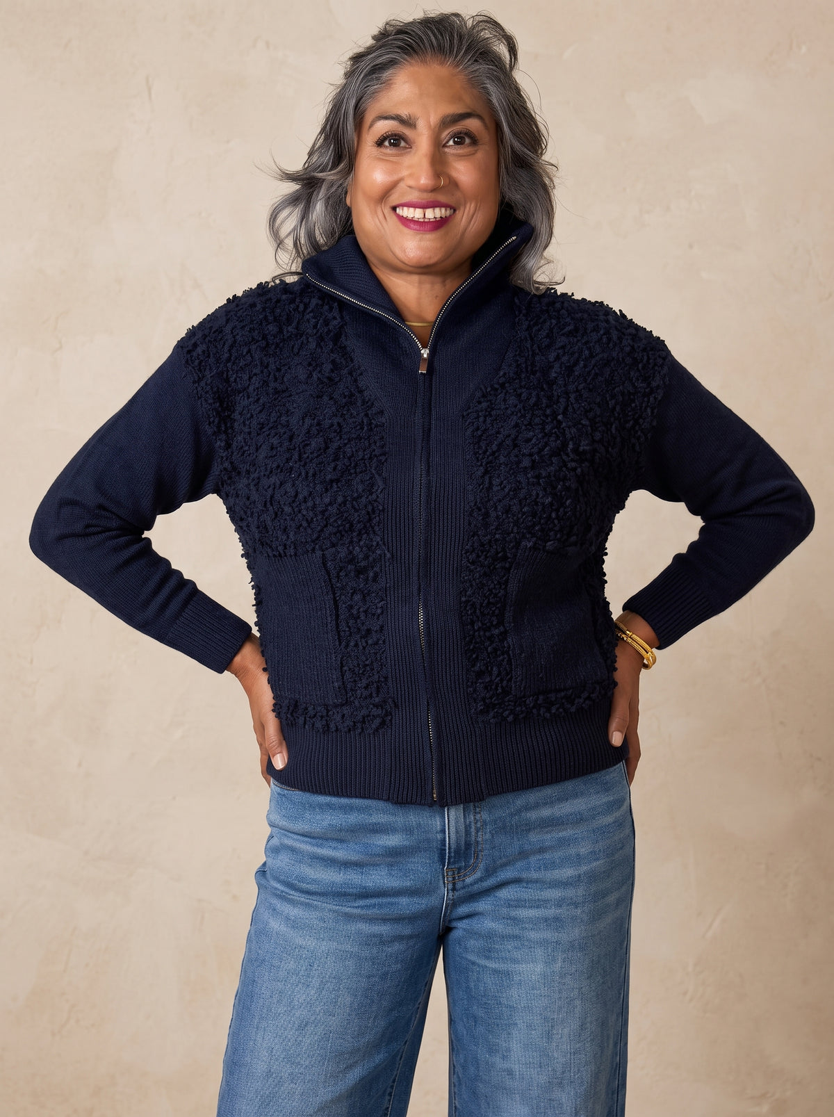 Prague Boucle Zip Jacket